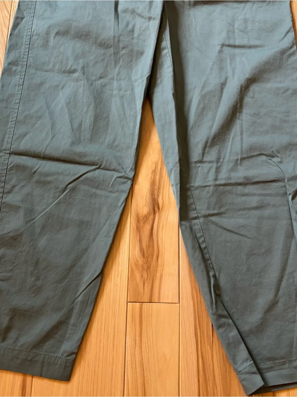 J. Crew Green High Rise Cotton Pants